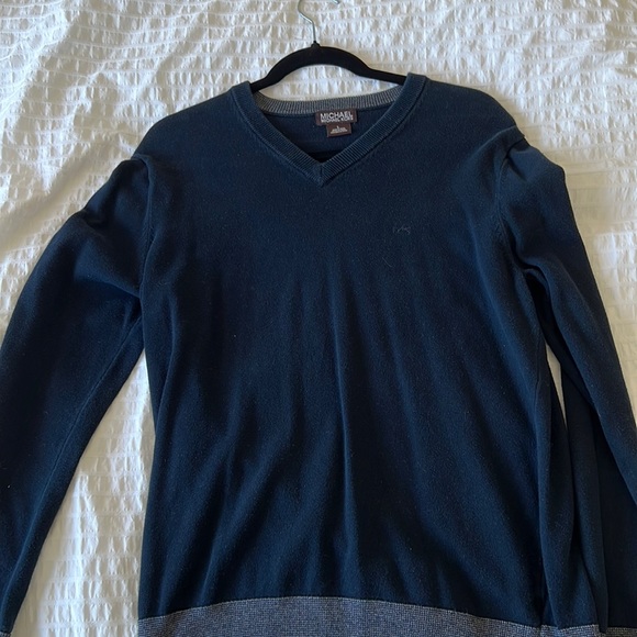 Michael Kors long sleeve sweater blue - Picture 1 of 1